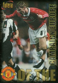 1998 Futera Manchester United #83 Clash of the Giants Front