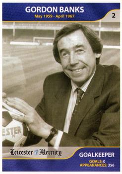 2003 Leicester Mercury Greatest Players #2 Gordon Banks Front