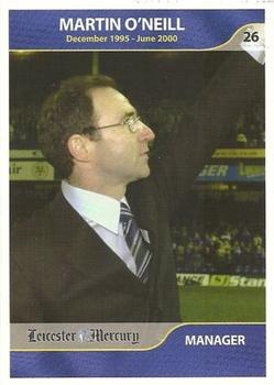 2003 Leicester Mercury Greatest Players #26 Martin O'Neill Front