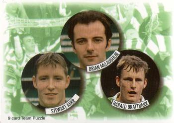 1997-98 Futera Celtic Fans Selection #3 Team Puzzle Front