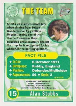 1997-98 Futera Celtic Fans Selection #15 Alan Stubbs Back
