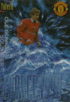 1998 Futera Manchester United - France 98 #FR4 Ole Gunnar Solskjaer Front