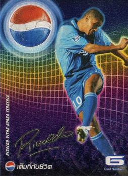 2002 Pepsi World Football Stars #6 Rivaldo Vitor Borba Ferreria Front