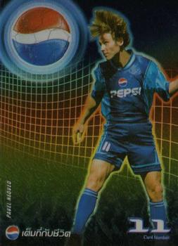 2002 Pepsi World Football Stars #11 Paval Nedved Front