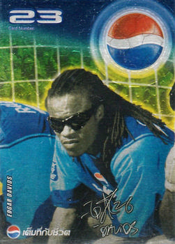 2002 Pepsi World Football Stars #23 Edgar Davids Front