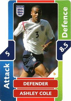 2006 Topps Match Attax World Cup #4 Ashley Cole Front