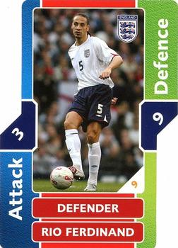 2006 Topps Match Attax World Cup #9 Rio Ferdinand Front