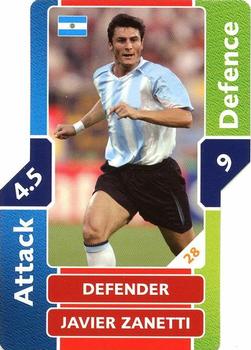 2006 Topps Match Attax World Cup #28 Javier Zanetti Front