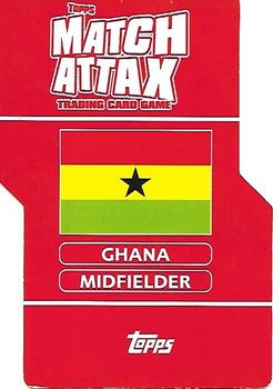 2006 Topps Match Attax World Cup #101 Michael Essien Back