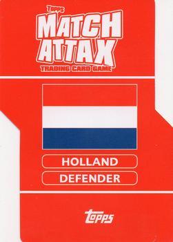2006 Topps Match Attax World Cup #104 Gio Van Bronckhorst Back