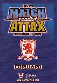 2008-09 Topps Match Attax Premier League - Limited Edition #NNO Tuncay Sanli Back