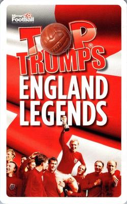 2010 Top Trumps England Daily Mirror #NNO Bobby Charlton Back