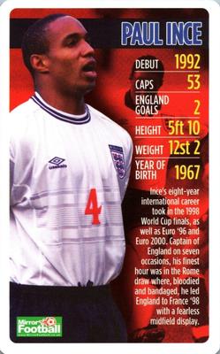 2010 Top Trumps England Daily Mirror #NNO Paul Ince Front