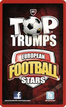 2011 Top Trumps European Football Stars #NNO David Villa Back