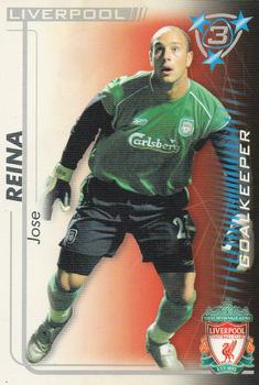 2005-06 Magic Box Int. Shoot Out #NNO Jose Reina Front