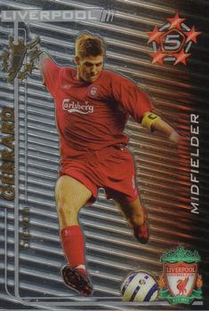 2005-06 Magic Box Int. Shoot Out #NNO Steven Gerrard Front
