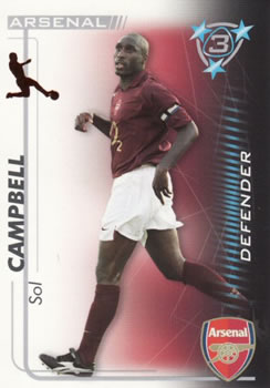 2005-06 Magic Box Int. Shoot Out #NNO Sol Campbell Front