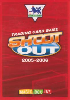 2005-06 Magic Box Int. Shoot Out #NNO Djibril Cisse Back
