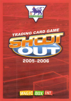 2005-06 Magic Box Int. Shoot Out #NNO Ruud Van Nistelrooy Back