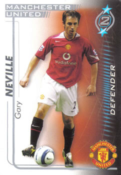 2005-06 Magic Box Int. Shoot Out #NNO Gary Neville Front