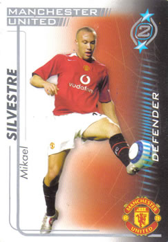 2005-06 Magic Box Int. Shoot Out #NNO Mikael Silvestre Front