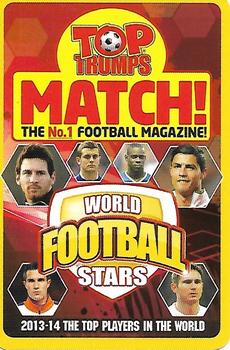 2013 Top Trumps Match World Football Stars #4 Andres Iniesta Back