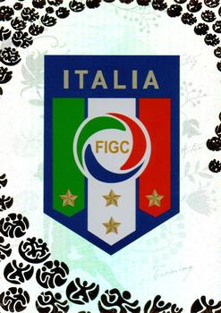 2008 Panini UEFA Euro 2008 Austria-Switzerland #12 Italy Logo Front