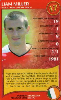 2005 Top Trumps Manchester United #NNO Liam Miller Front