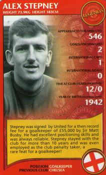 2005 Top Trumps Manchester United #NNO Alex Stepney Front