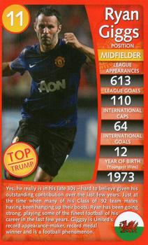 2012 Top Trumps Specials Manchester United #NNO Ryan Giggs Front