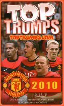 2010 Top Trumps Specials Manchester United #NNO Danny Welbeck Back