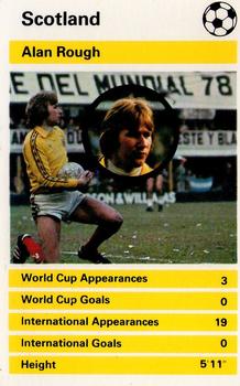 1979 Top Trumps International Greats #NNO Alan Rough Front