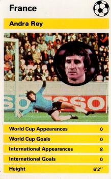 1979 Top Trumps International Greats #NNO Andre Rey Front