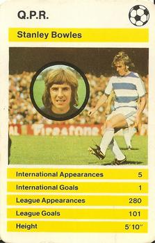 1979 Top Trumps British Soccer Stars #NNO Stanley Bowles Front