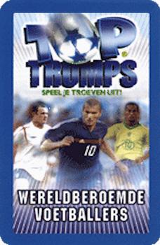 2006 Top Trumps Wereldberoemde Voetballers #NNO Carles Puyol Back