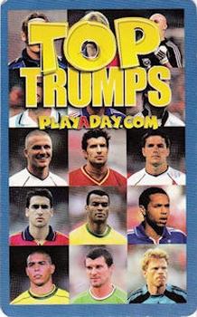 2002 Top Trumps World Football Stars 2002 #NNO Steven Gerrard Back