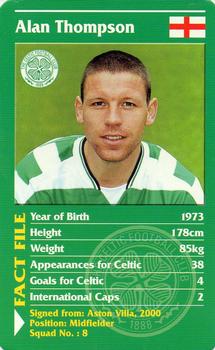 2001 Top Trumps Celtic #NNO Alan Thompson Front