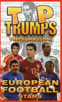 2008 Top Trumps European Football Stars #NNO Edwin Van Der Sar Back