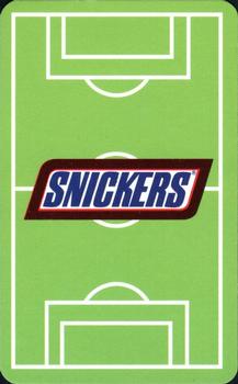 2000 Top Trumps Snickers European Football Stars #NNO Marc Overmars Back