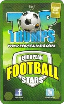 2012 Top Trumps European Football Stars #NNO Wayne Rooney Back