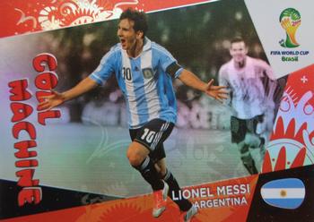 2014 Panini Adrenalyn XL FIFA World Cup Brazil #NNO Lionel Messi Front