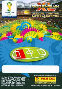 2014 Panini Adrenalyn XL FIFA World Cup Brazil #NNO Ezequiel Garay Back