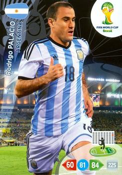 2014 Panini Adrenalyn XL FIFA World Cup Brazil #NNO Rodrigo Palacio Front
