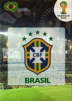 2014 Panini Adrenalyn XL FIFA World Cup Brazil #NNO Brasil Front