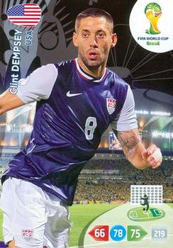 2014 Panini Adrenalyn XL FIFA World Cup Brazil #NNO Clint Dempsey Front