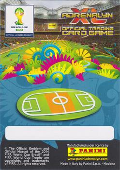 2014 Panini Adrenalyn XL FIFA World Cup Brazil - Limited Edition #NNO Antonio Valencia Back
