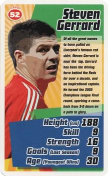 2010-11 Top Trumps Mini Football #52 Steven Gerrard Front
