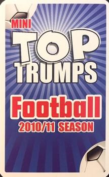 2010-11 Top Trumps Mini Football #54 David Silva Back