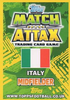 2014 Topps Match Attax World Stars #151 Emanuele Giaccherini Back