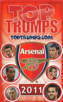 2011 Top Trumps Specials Arsenal #NNO Henri Lansbury Back